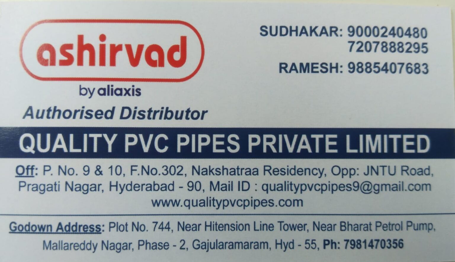 ASHIRVAD & SKIPPER PIPES AND FITTING